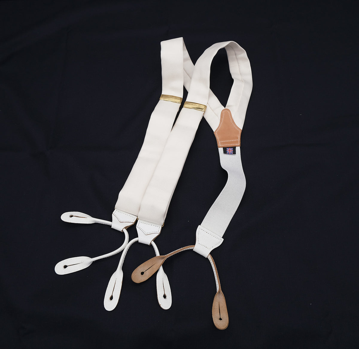 Turnbull & Asser, vaaleat olkaimet, silkkimateriaali