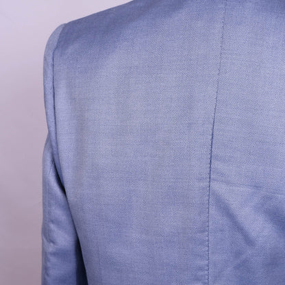 Brioni, sininen irtotakki, koko 48, kashmir-silkkikangas