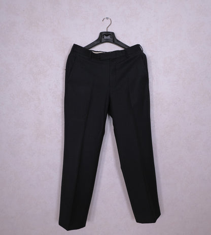 Ermenegildo Zegna, tumma puku, koko 48, flanellivillaa