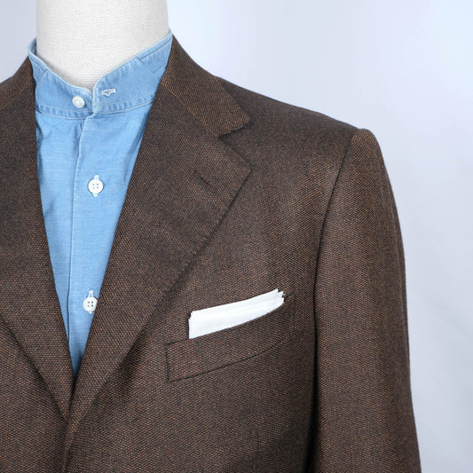 Ermenegildo Zegna, brown cashmere jacket, size 52EU