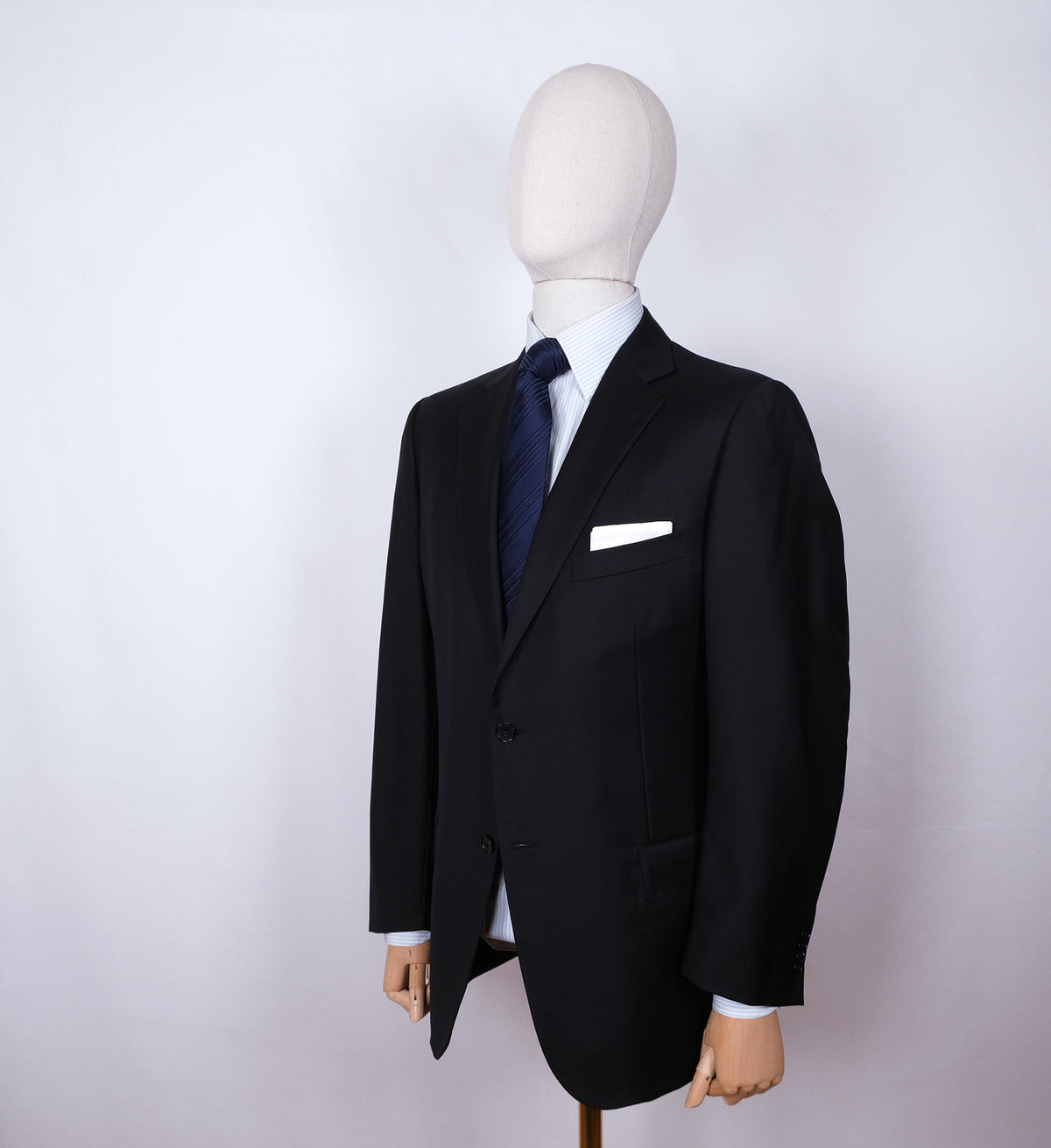 Ermenegildo Zegna, komia tumma puku, koko 56, Trofeo-villaa
