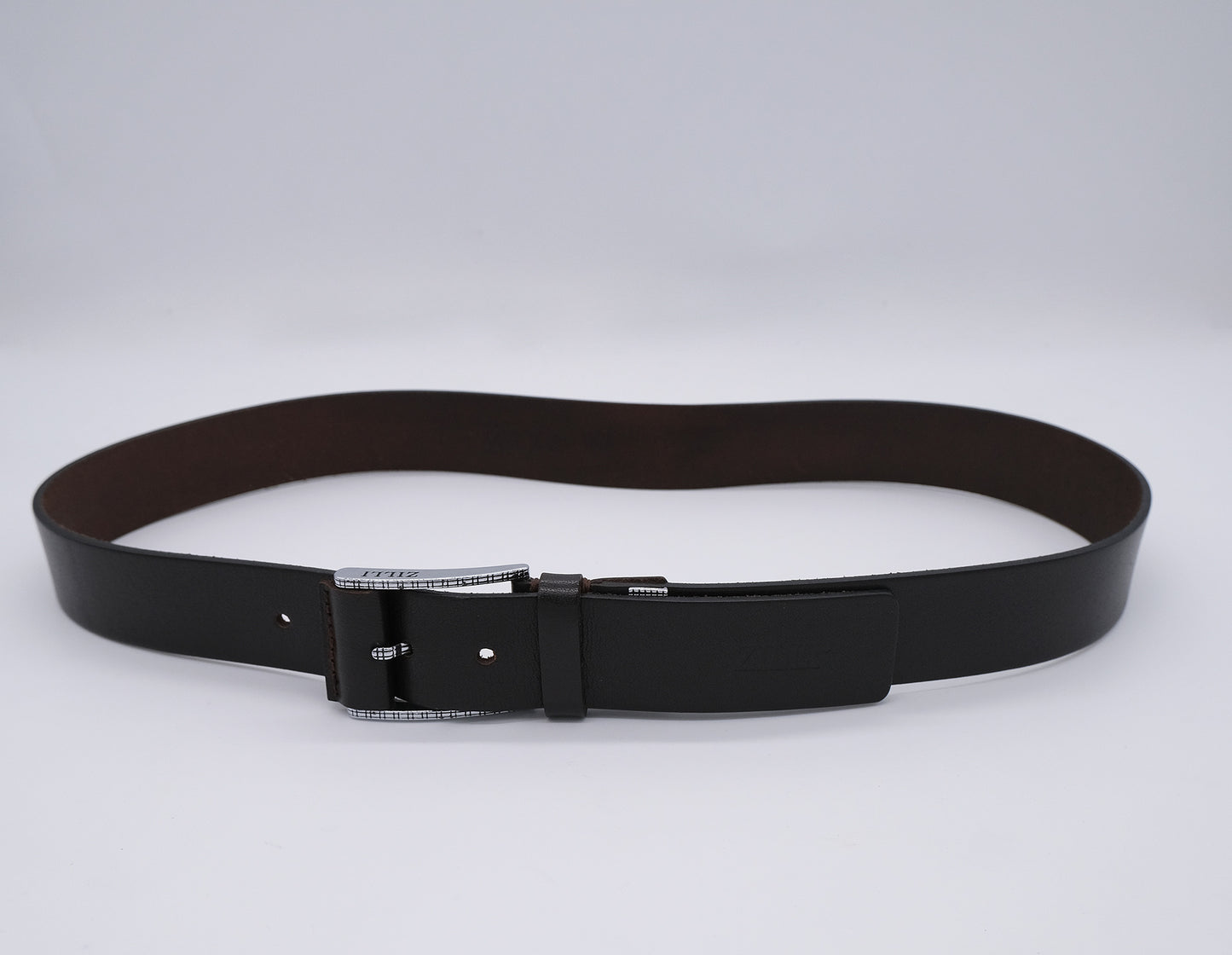 Zilli, smart brown leather belt, length 115 cm, retail price 840 e
