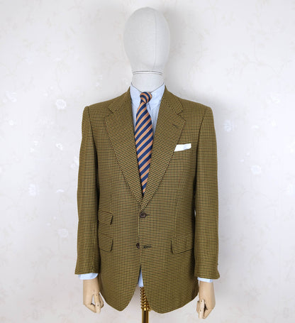 d'Avenza, hand made houndstooth jacket, size 40UK, slim
